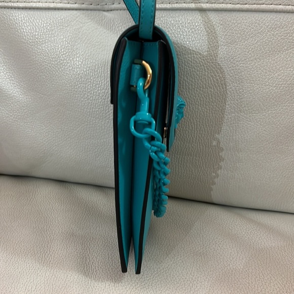 FINAL DROP / SALE!! Versace La medusa 3D logo leather shoulder crossbody bag NEW - Picture 5 of 7